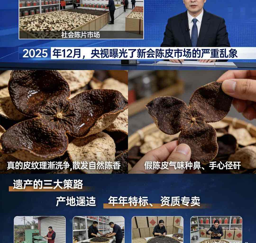 养生变伤身?央视曝光“轻工艺”速成陈皮,老年群体避坑攻略 养生变伤身?央视曝光“轻工艺”速成陈皮,老年群体避坑攻略